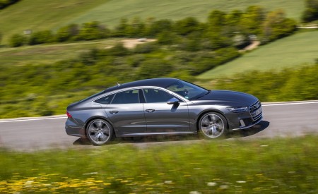 2020 Audi S7 Sportback TDI (Color: Daytona Grey) Side Wallpapers  450x275 (44)