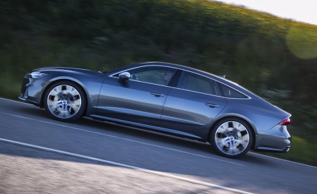 2020 Audi S7 Sportback TDI (Color: Daytona Grey) Side Wallpapers 450x275 (45)