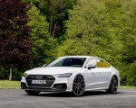 2020 Audi S7 Sportback TDI (Color: Glacier White) Front Three-Quarter Wallpapers  150x120
