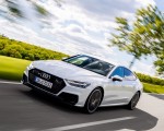 2020 Audi S7 Sportback TDI (Color: Glacier White) Front Three-Quarter Wallpapers 150x120