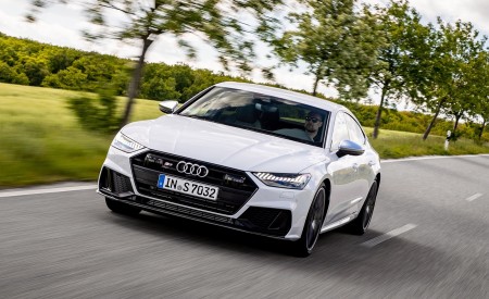 2020 Audi S7 Sportback TDI (Color: Glacier White) Front Wallpapers  450x275 (13)