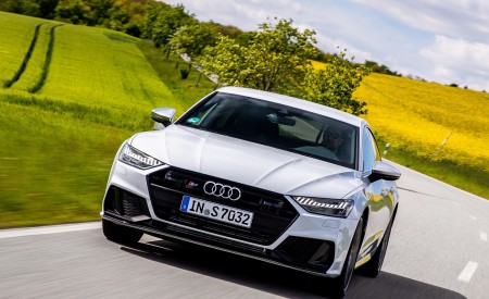 2020 Audi S7 Sportback TDI (Color: Glacier White) Front Wallpapers  450x275 (6)