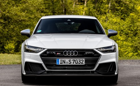 2020 Audi S7 Sportback TDI (Color: Glacier White) Front Wallpapers 450x275 (17)