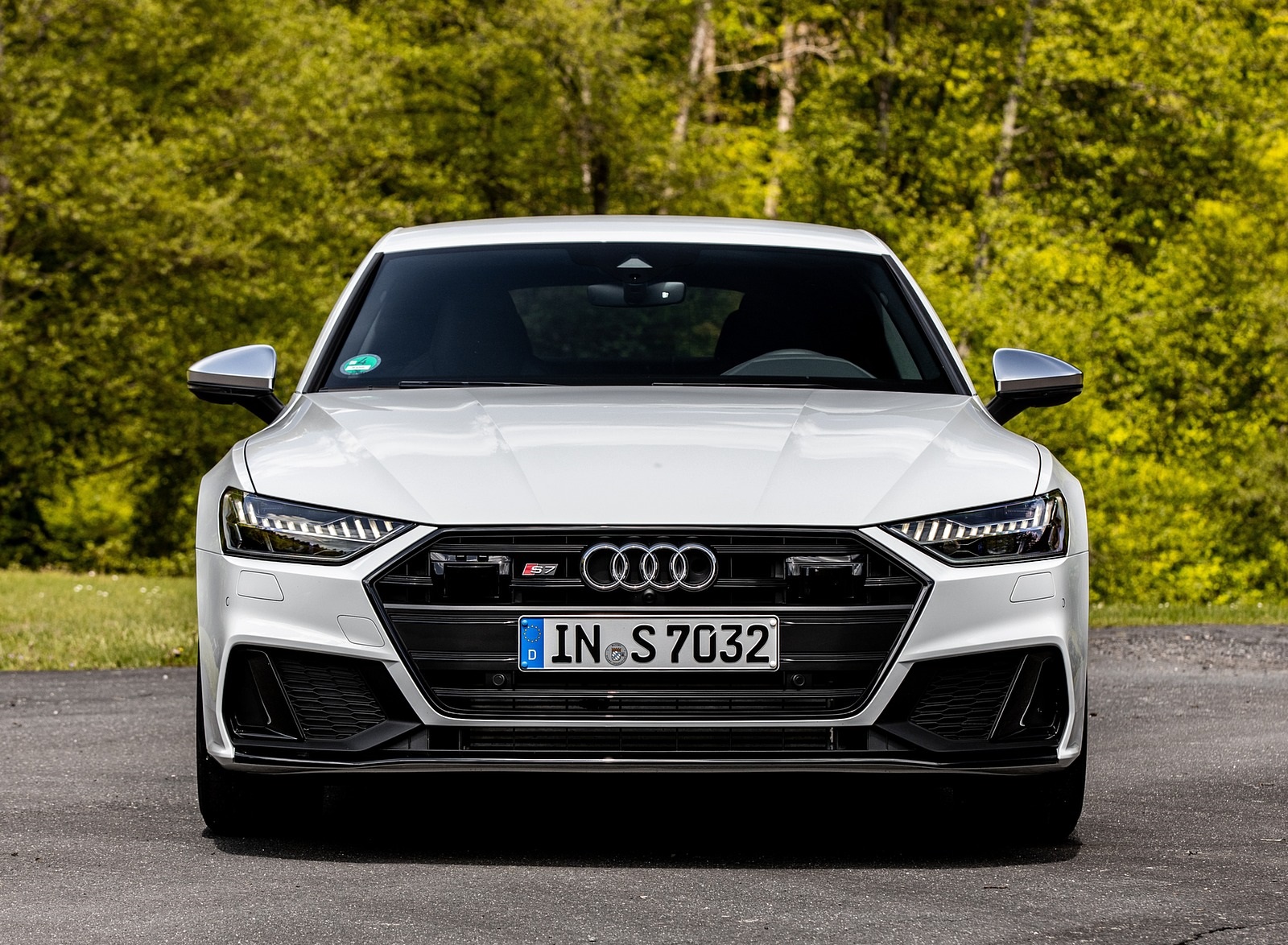 2020 Audi S7 Sportback TDI (Color: Glacier White) Front Wallpapers #17 of 88