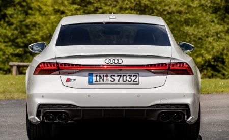 2020 Audi S7 Sportback TDI (Color: Glacier White) Rear Wallpapers 450x275 (20)