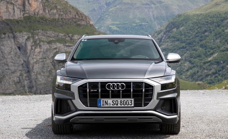 2020 Audi SQ8 TDI (Color: Daytona Gray) Front Wallpapers 450x275 (30)