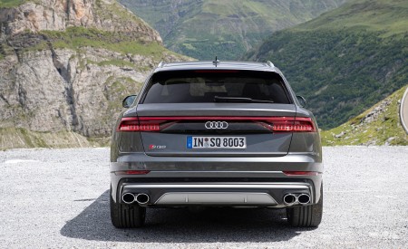 2020 Audi SQ8 TDI (Color: Daytona Gray) Rear Wallpapers 450x275 (32)