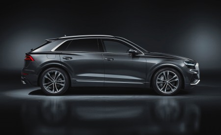2020 Audi SQ8 TDI (Color: Daytona Gray) Side Wallpapers 450x275 (46)