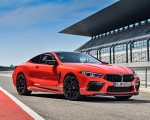 2020 BMW M8 Competition Coupe (Color: Fire Red) Front Three-Quarter Wallpapers 150x120