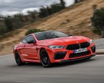 2020 BMW M8 Competition Coupe (Color: Fire Red) Front Three-Quarter Wallpapers 150x120