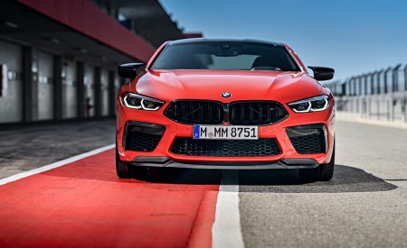 2020 BMW M8 Competition Coupe (Color: Fire Red) Front Wallpapers 450x275 (75)