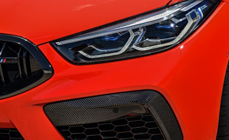2020 BMW M8 Competition Coupe (Color: Fire Red) Headlight Wallpapers 450x275 (89)