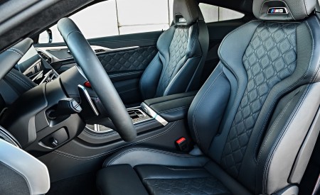 2020 BMW M8 Competition Coupe (Color: Fire Red) Interior Front Seats Wallpapers 450x275 (104)