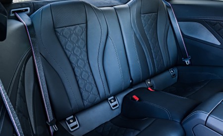 2020 BMW M8 Competition Coupe (Color: Fire Red) Interior Rear Seats Wallpapers 450x275 (106)