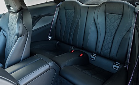 2020 BMW M8 Competition Coupe (Color: Fire Red) Interior Rear Seats Wallpapers 450x275 (107)