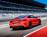 2020 BMW M8 Competition Coupe (Color: Fire Red) Rear Three-Quarter Wallpapers 150x120