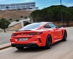 2020 BMW M8 Competition Coupe (Color: Fire Red) Rear Three-Quarter Wallpapers 150x120