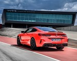 2020 BMW M8 Competition Coupe (Color: Fire Red) Rear Three-Quarter Wallpapers 150x120
