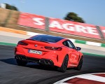 2020 BMW M8 Competition Coupe (Color: Fire Red) Rear Three-Quarter Wallpapers 150x120