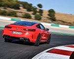 2020 BMW M8 Competition Coupe (Color: Fire Red) Rear Three-Quarter Wallpapers 150x120