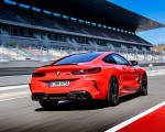 2020 BMW M8 Competition Coupe (Color: Fire Red) Rear Three-Quarter Wallpapers 150x120