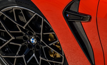 2020 BMW M8 Competition Coupe (Color: Fire Red) Side Vent Wallpapers 450x275 (87)