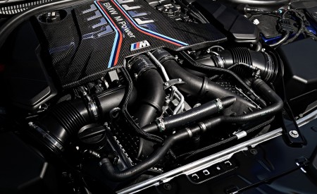 2020 BMW M8 Competition Coupe (Color: Frozen Marina Bay Blue) Engine Wallpapers 450x275 (218)