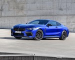 2020 BMW M8 Competition Coupe (Color: Frozen Marina Bay Blue) Front Three-Quarter Wallpapers 150x120