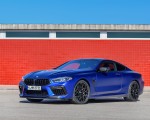 2020 BMW M8 Competition Coupe (Color: Frozen Marina Bay Blue) Front Three-Quarter Wallpapers 150x120