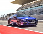 2020 BMW M8 Competition Coupe (Color: Frozen Marina Bay Blue) Front Three-Quarter Wallpapers 150x120