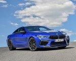 2020 BMW M8 Competition Coupe (Color: Frozen Marina Bay Blue) Front Three-Quarter Wallpapers 150x120