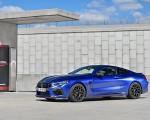 2020 BMW M8 Competition Coupe (Color: Frozen Marina Bay Blue) Front Three-Quarter Wallpapers 150x120