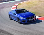 2020 BMW M8 Competition Coupe (Color: Frozen Marina Bay Blue) Front Three-Quarter Wallpapers 150x120
