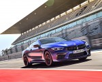 2020 BMW M8 Competition Coupe (Color: Frozen Marina Bay Blue) Front Three-Quarter Wallpapers 150x120