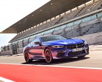 2020 BMW M8 Competition Coupe (Color: Frozen Marina Bay Blue) Front Three-Quarter Wallpapers 150x120