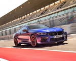 2020 BMW M8 Competition Coupe (Color: Frozen Marina Bay Blue) Front Three-Quarter Wallpapers 150x120
