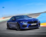 2020 BMW M8 Competition Coupe (Color: Frozen Marina Bay Blue) Front Three-Quarter Wallpapers 150x120