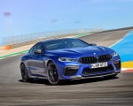 2020 BMW M8 Competition Coupe (Color: Frozen Marina Bay Blue) Front Three-Quarter Wallpapers 150x120
