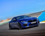 2020 BMW M8 Competition Coupe (Color: Frozen Marina Bay Blue) Front Three-Quarter Wallpapers 150x120