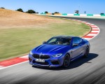 2020 BMW M8 Competition Coupe (Color: Frozen Marina Bay Blue) Front Three-Quarter Wallpapers 150x120