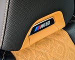 2020 BMW M8 Competition Coupe (Color: Frozen Marina Bay Blue) Interior Seats Wallpapers 150x120