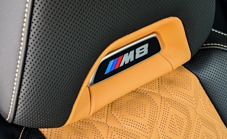 2020 BMW M8 Competition Coupe (Color: Frozen Marina Bay Blue) Interior Seats Wallpapers 450x275 (232)