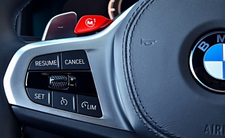 2020 BMW M8 Competition Coupe (Color: Frozen Marina Bay Blue) Interior Steering Wheel Wallpapers 450x275 (221)
