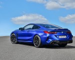 2020 BMW M8 Competition Coupe (Color: Frozen Marina Bay Blue) Rear Three-Quarter Wallpapers 150x120