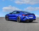 2020 BMW M8 Competition Coupe (Color: Frozen Marina Bay Blue) Rear Three-Quarter Wallpapers 150x120