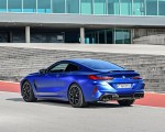 2020 BMW M8 Competition Coupe (Color: Frozen Marina Bay Blue) Rear Three-Quarter Wallpapers 150x120