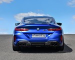 2020 BMW M8 Competition Coupe (Color: Frozen Marina Bay Blue) Rear Wallpapers 150x120