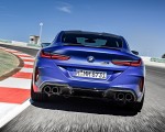 2020 BMW M8 Competition Coupe (Color: Frozen Marina Bay Blue) Rear Wallpapers 150x120