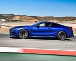 2020 BMW M8 Competition Coupe (Color: Frozen Marina Bay Blue) Side Wallpapers 150x120