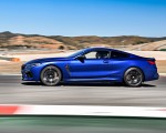 2020 BMW M8 Competition Coupe (Color: Frozen Marina Bay Blue) Side Wallpapers 150x120